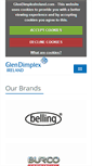 Mobile Screenshot of glendimplexireland.com